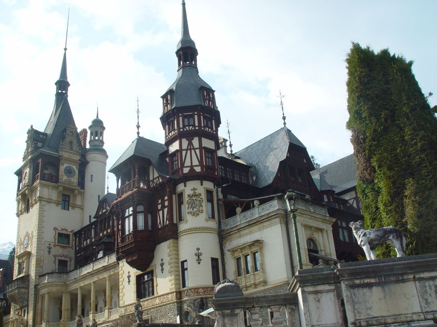 From Bucharest: Dracula Castle Day Trip - Sinaia Monastery begins the northern journey