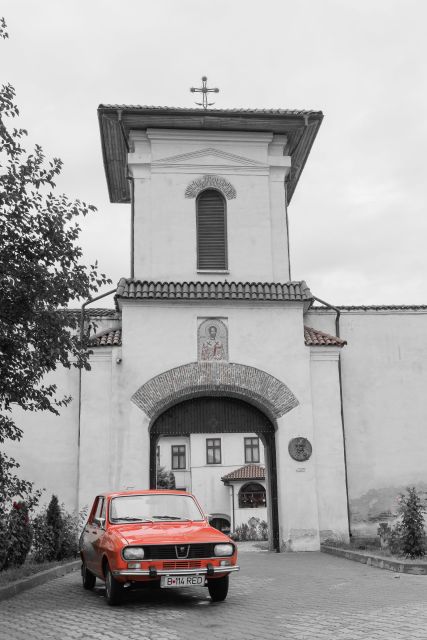 From Dracula to Ceaușescu- Romanian Terror Stories tour - The Dacia 1300 makes the road part of the story