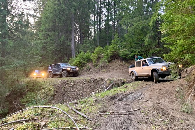 Full Day 4x4 Tour in the Eastern Carpathians - Optional Via Ferrata at Kiscohard Massif