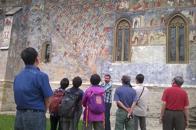 Half Day Tour to Bucovina Painted Monasteries - Humor Monastery and its red-brown stories