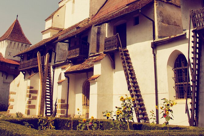 Medieval Transylvania Full-Day Private Tour from Brasov - Rasnov Citadel: stone walls above Barsa Land