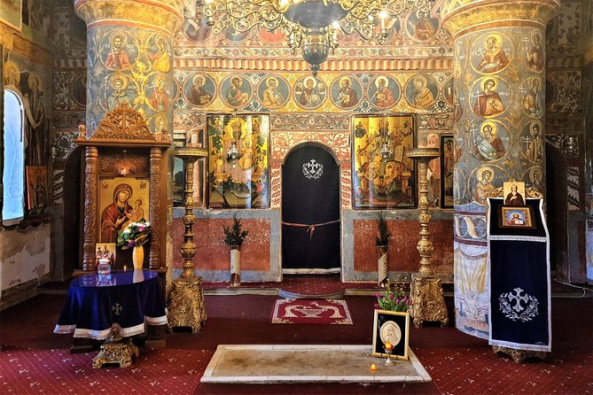 Mystical Monasteries, Dracula's Tomb and Mogosoaia Lake Palace - Private Tour - Caldarusani Monastery and the school of copyists