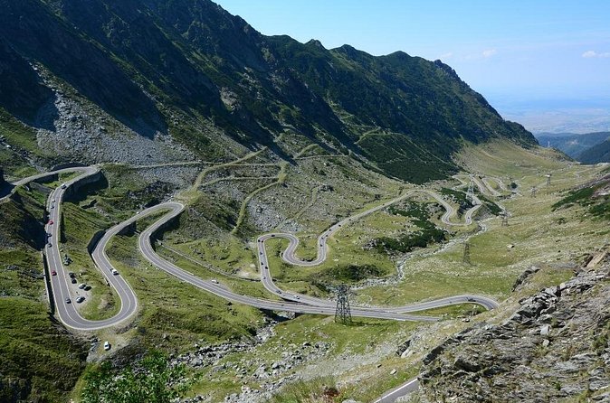 One day tour Transfagarasan road , Balea waterfall, Balea lake - Făgăraș Fortress adds real historical weight