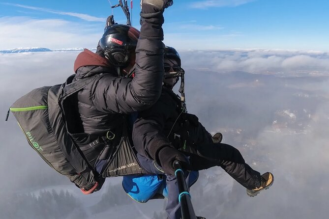 Paragliding Tandem Flight from Bunloc, Brasov - Photos and video included in the price
