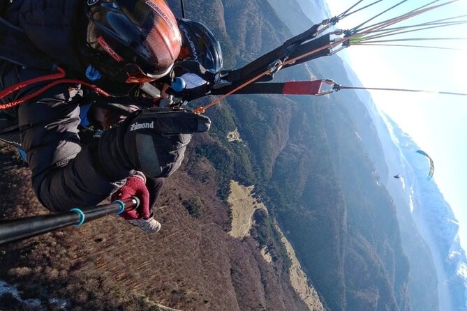 Paragliding Tandem Flight from Bunloc, Brasov - What your first tandem launch feels like