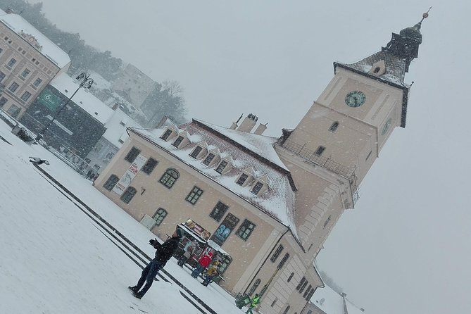 Peles, Bran, Brasov - Brasov’s historic center closes the day