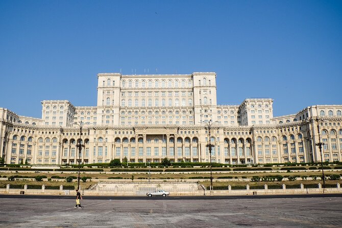 Private Car and Walking Tour in City Center Bucharest - Walking Calea Victoriei and Revolution Square