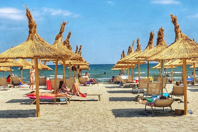 Private Day Trip to Black Sea (Constanta and Mamaia Nord) - Walking the Cazino waterfront