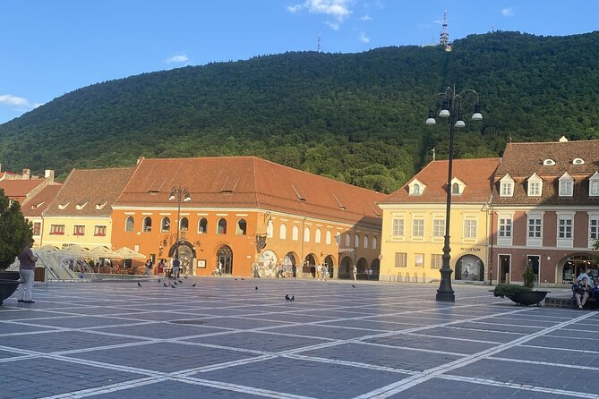 Private Day Trip to Peles Palace, Dracula's Castle and Brasov - Walking through medieval Brasov