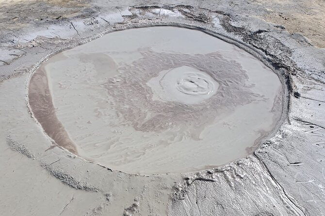 Private Day Trip to Salt Mine and Muddy Volcanoes from Bucharest - The geology makes the mud more than a photo stop