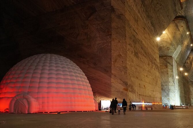 Private Half Day trip to Slanic Salt Mine and Snagov Monastery - Entering Slanic Salt Mine at 200 meters underground