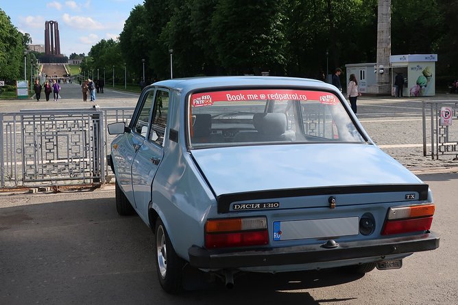 Private-Red Patrol Bucharest Flea Market Tour with a Romanian car - Riding through Bucharest in an old Dacia