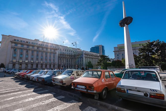 Private -RedPatrol Tour of Bucharest with a Romanian Vintage Car - Starting at Revolution Square