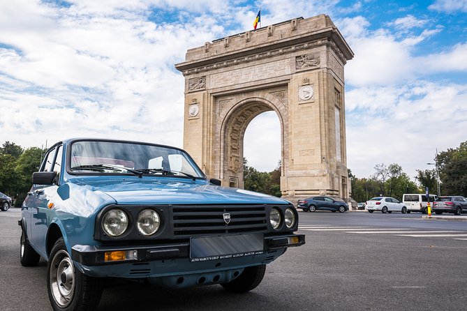Private -RedPatrol Tour of Bucharest with a Romanian Vintage Car - The Palace of Parliament and the scale of power