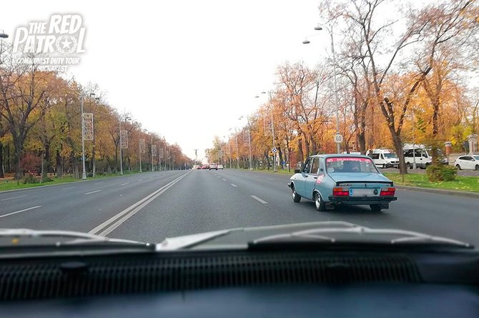 Private - Romanian Vintage Car Driving Tour of Bucharest 120 min - Constitution Square and the Palace of Parliament