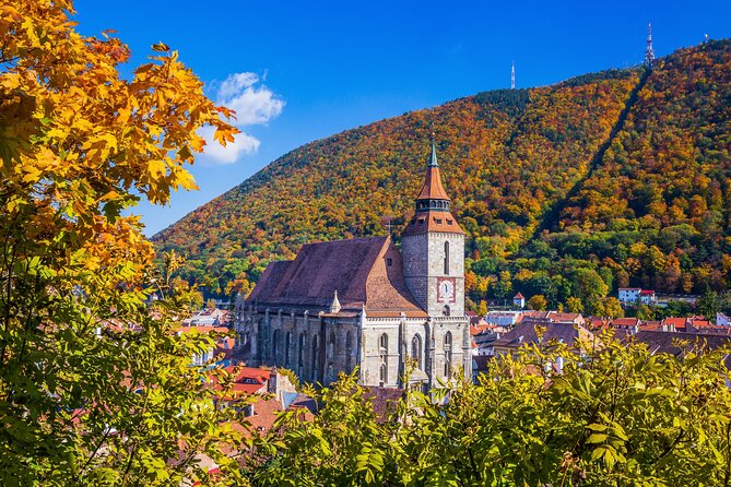 Private Trip to Dracula Castle and Rasnov Fortress from Bucharest - Râșnov Citadel and the first wide view
