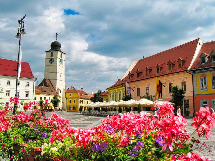Sibiu, UNESCO & wine tasting tour (from Cluj) - A short stop in Cristian