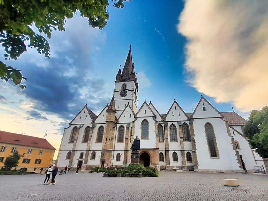 Sibiu, UNESCO & wine tasting tour (from Cluj) - Sibiu’s squares, bridge, and cathedral