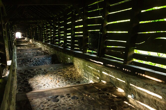 Sighisoara Fortress Quest: Exploration Game and Tour - The Covered Stairway and a practical shoe tip