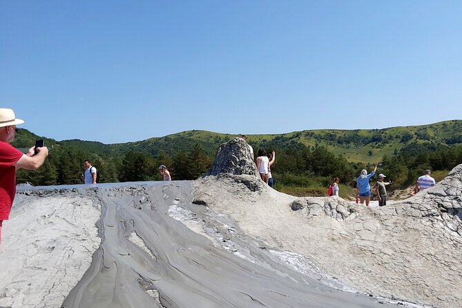 Strange Growing Stones and Mud Volcanoes in Buzau County - The 7:00 am start and private Ford Transit