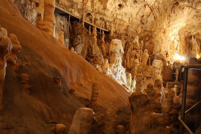 The Bear's Cave - One-Day Air conditioned car Tour from Oradea - Entering the cave at about 10 degrees Celsius