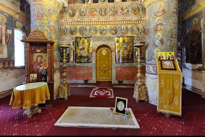 The Real Dracula's Castle in Targoviste, Winery and Dracula' Tomb - Snagov Monastery and the grave linked to Vlad Dracula