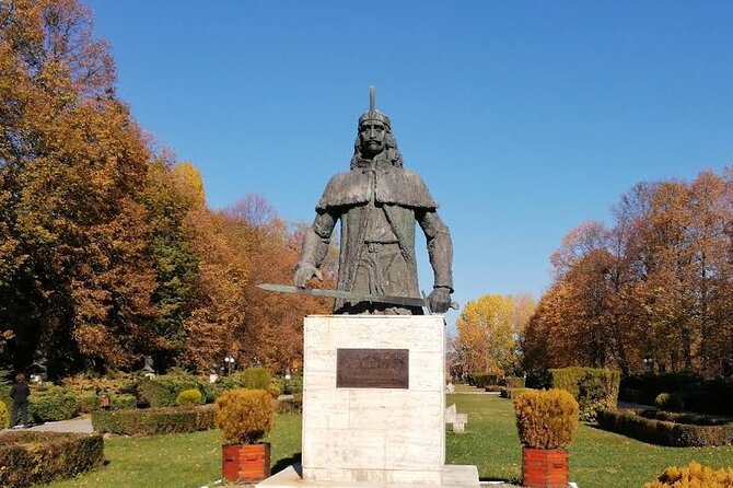The Real Dracula's Castle in Targoviste, Winery and Dracula' Tomb - Chindia Park and the former royal garden