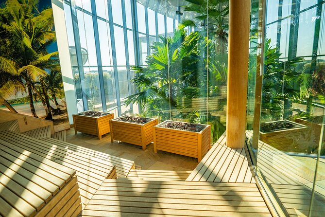 Therme Bucuresti: Entry Ticket and Transfer - Galaxy and The Palm: know the difference