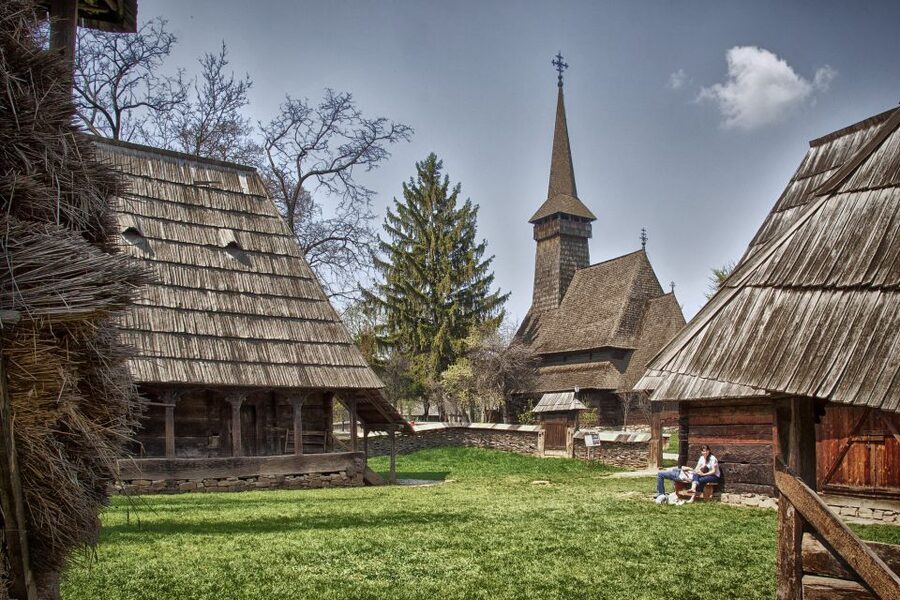 Traditions in Bucharest: Village Museum and Wine Tasting - The Romanian Athenaeum and the city connection