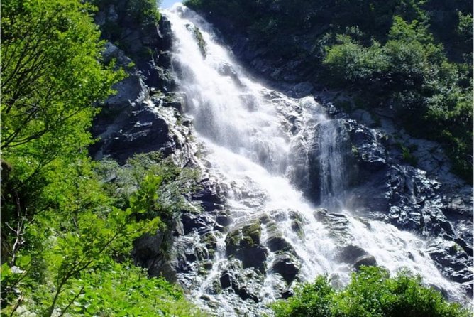 Transfagarasan Highway and Balea Lake E-Bike Tour - Balea Waterfall gives the climb a natural pause