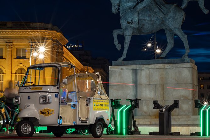 Tuk Tuk Best of Bucharest Tour - SpecTukular! - The Romanian Athenaeum and Revolution Square