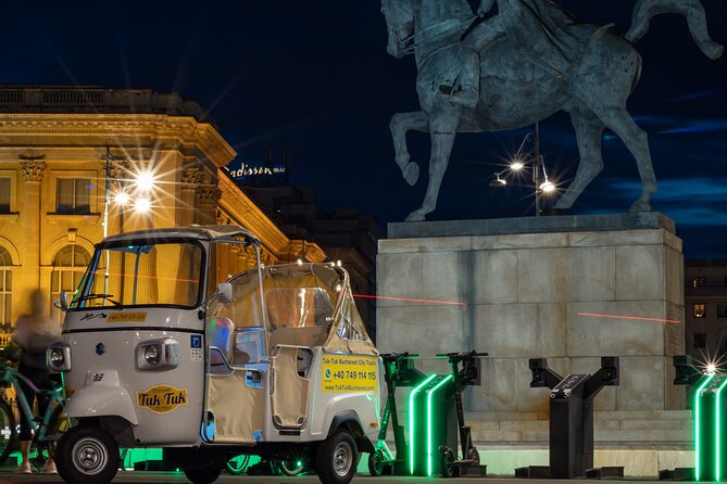 Tuk Tuk Bucharest Private Tour - Unique Experience. - University’s Square and the city’s central crossroads