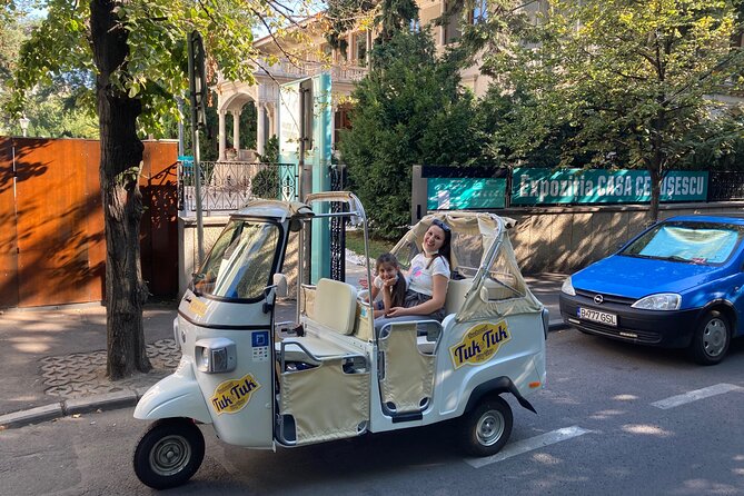 Tuk Tuk Bucharest Tour - Unique Experience in town! - Herastrau Park and the Triumph Arch