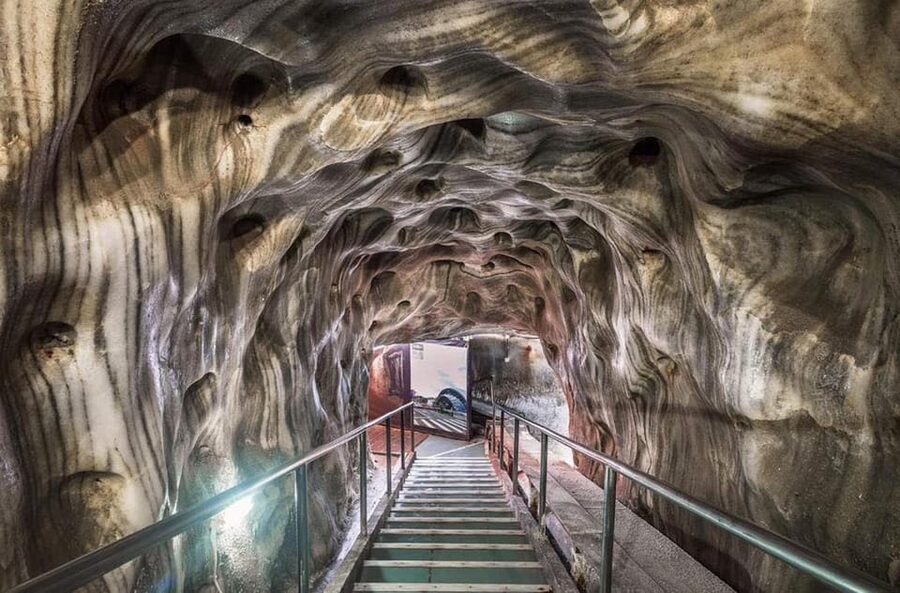Turda Salt Mine : 1 Day auto tour from Oradea - The Crivac Room and 1864 lifting technology
