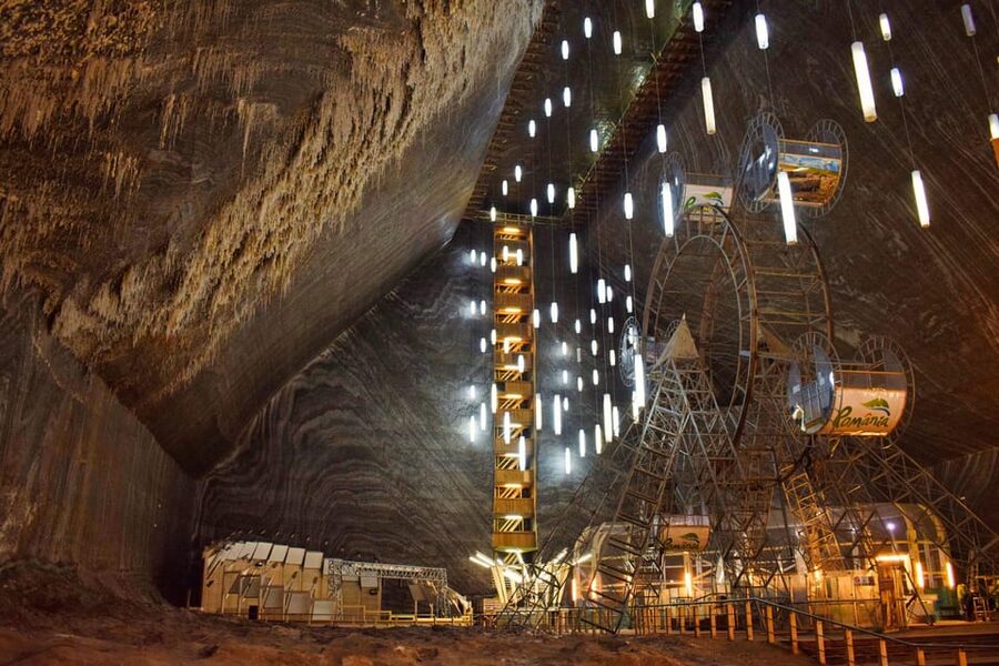 Turda Salt Mine 4h guided tour from Cluj - Joseph Mine Balcony, Rudolf Mine, and Gizela Mine