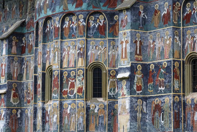 Two days tour to Bucovina & UNESCO Painted Monasteries - Voronet Monastery is the artistic centerpiece