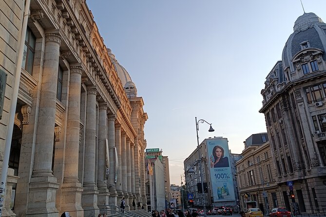 Walking Tour- Delightful Bucharest (Highlights, Stories, Sights) - National Military Club: power in stone